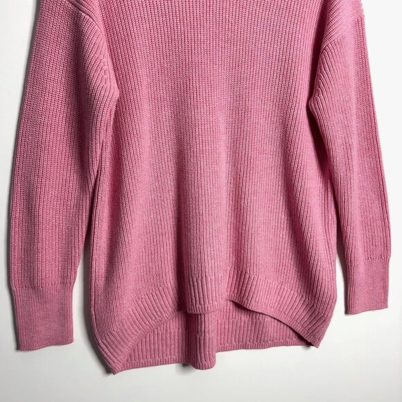 J. CREW Ribbed Cotton-Blend Relaxed Turtleneck Sweater - Picture 4 of 7